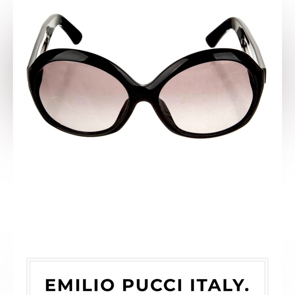 Emilio Pucci Oversized Sunglasses Vintage Italy